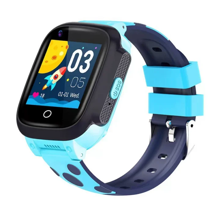 Cross-Border Q12 Waterproof Kidsren's Smart Phone Positioning Micro Chat Photo Flashlight Export 5Th Generation Z6 Multi-Language Watch - Image 4